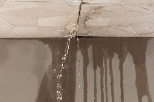 Professional Sewage Cleanup technician working in Cayucos, CA